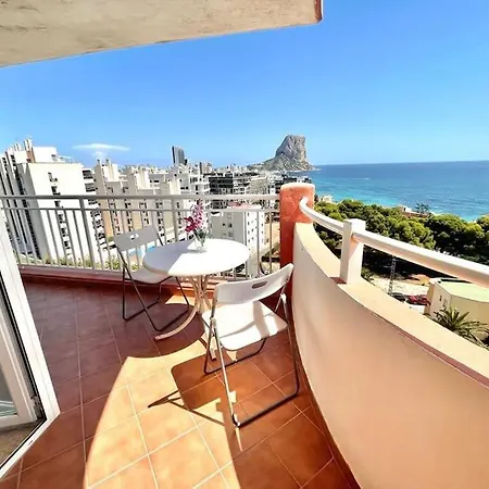 アパート Vistas Al Mar Desde El Corazon De カルプ